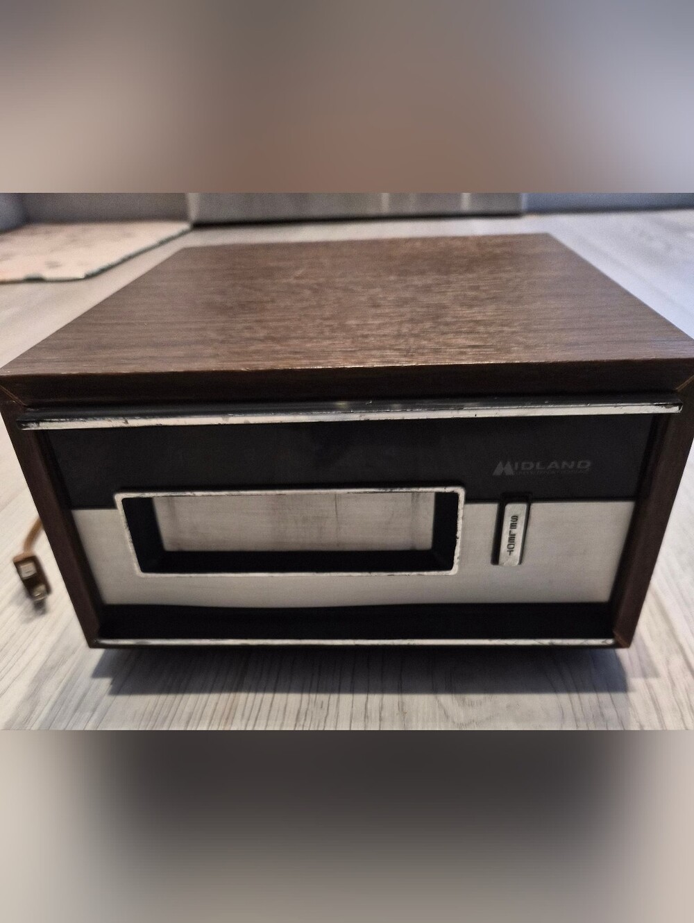 Midland Black and Silver Electronics Unit - Retro Receiver/Module